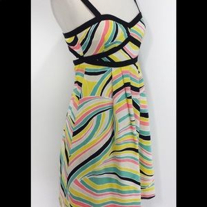 Anthropologie Nannette Lepore swirl dress size 2